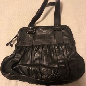 Cole Haan pebbled leather purse